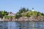 Famous Owls Head Lighthouse State Park is a short drive from the house